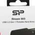 Внешний диск HDD  Silicon Power Stream S03, 1ТБ, черный [sp010tbphds03s3k]